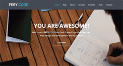 Desktop Screenshot of ferycode.com
